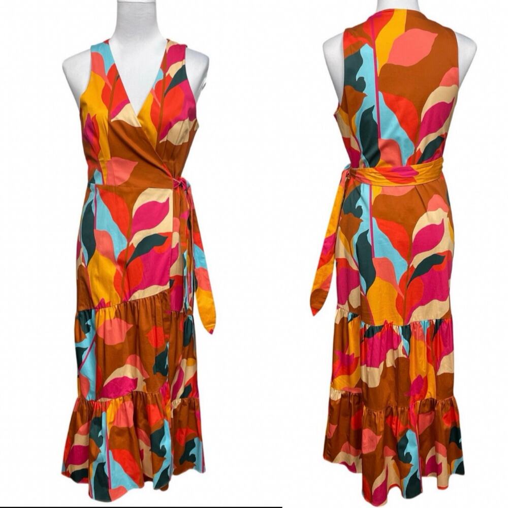 Hutch Bittie Wrap Midi Dress